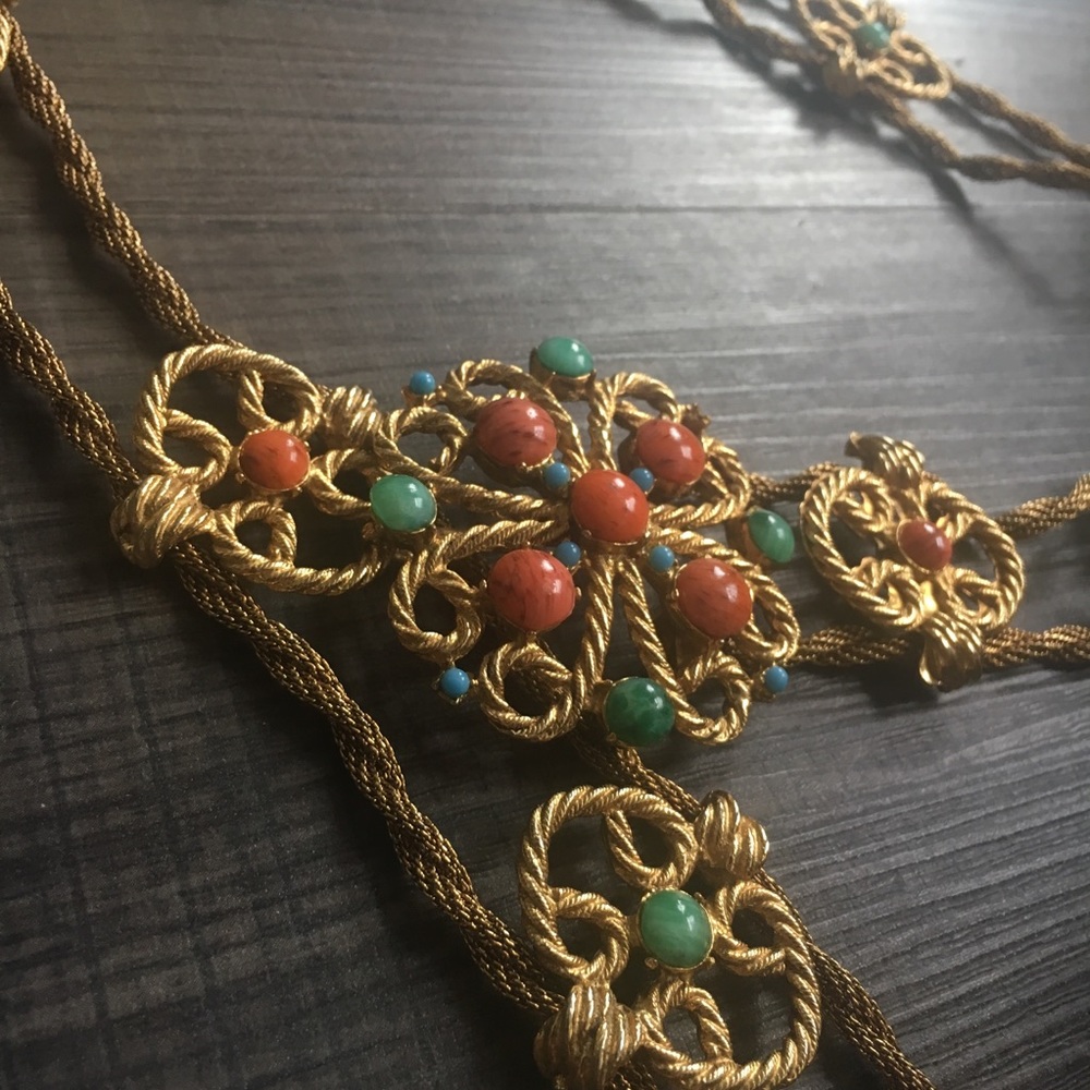 Vintage Costume Jewelry Belt